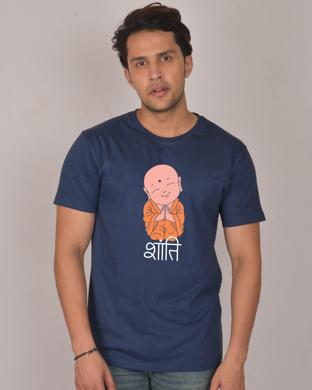 Shop Cute Shaanti Half Sleeve T-Shirt-Back