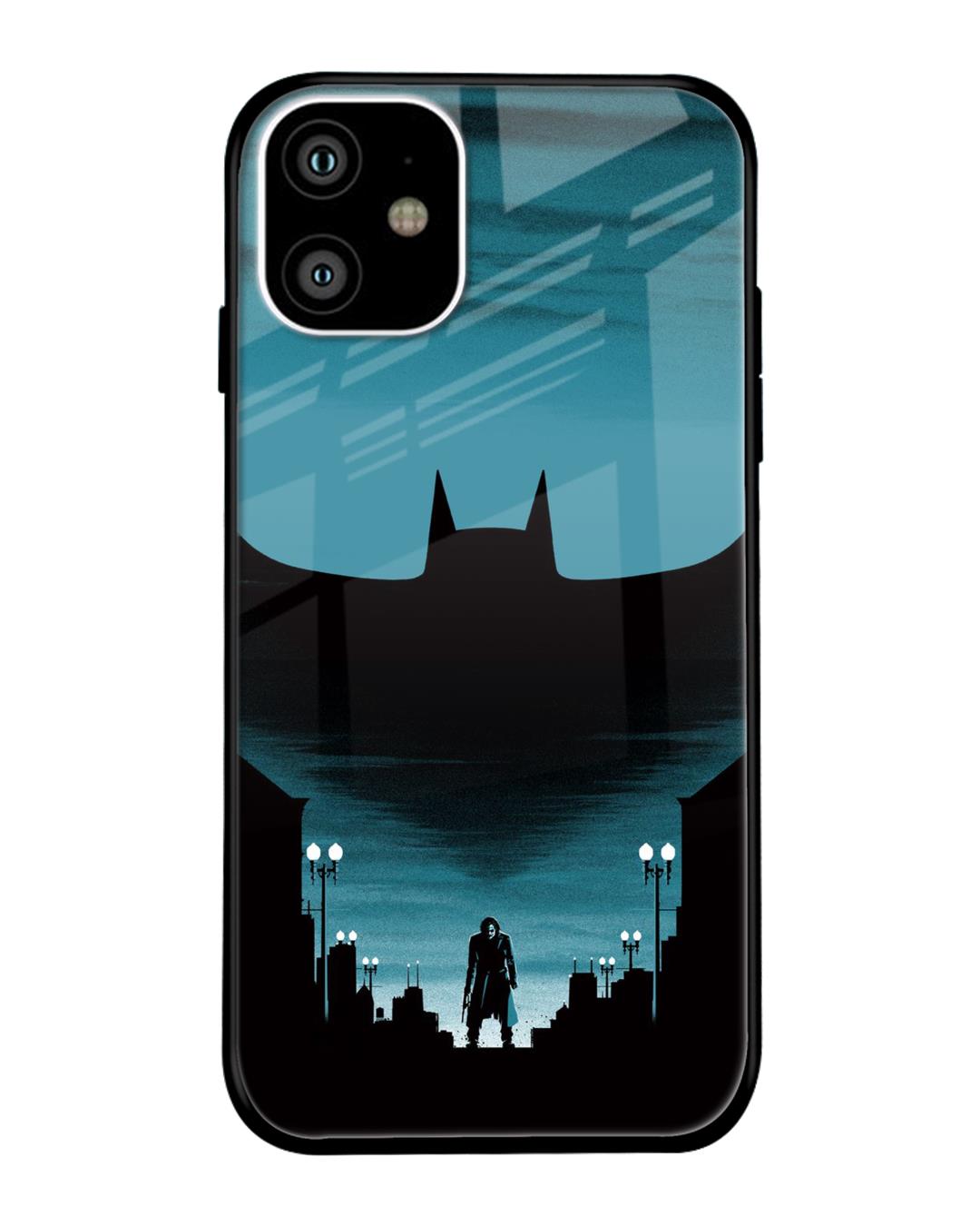 Buy Cyan Bat Premium Glass Case For Apple Iphone 11 (shock Proof 