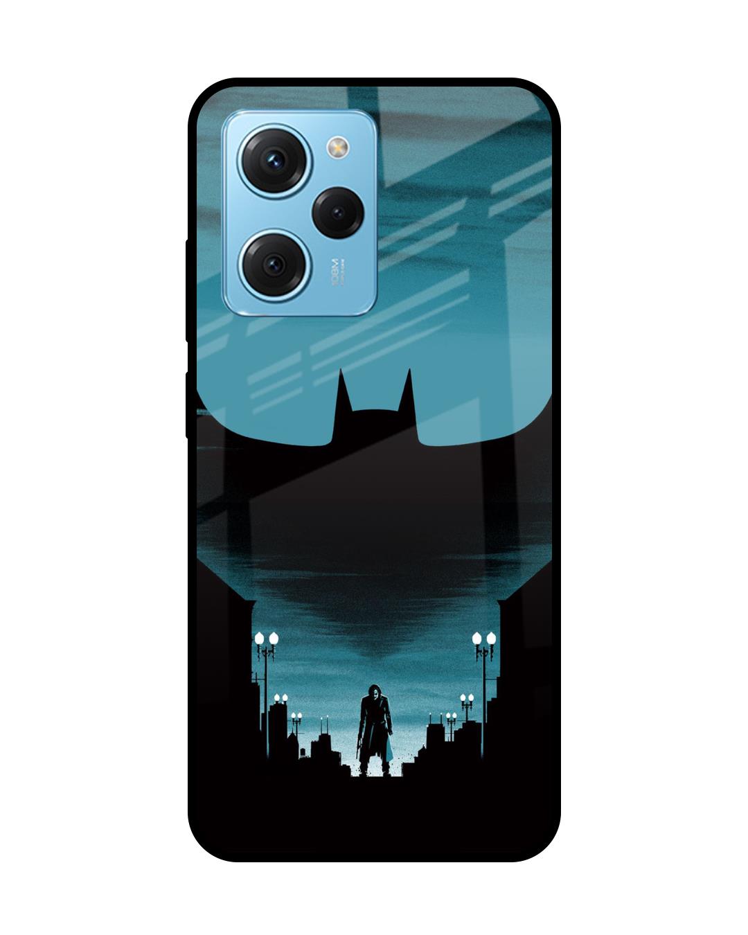 Buy Cyan Bat Premium Glass Case for Poco X5 Pro 5G (Shock Proof ...