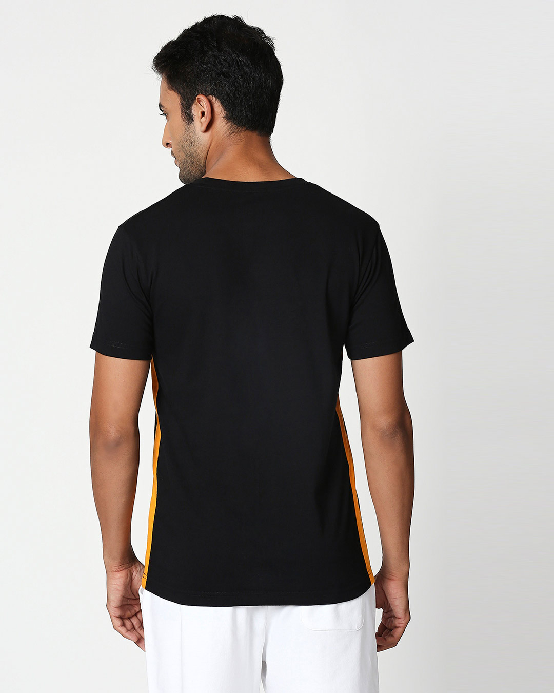 Shop Daffy Awesome Contrast Side Seam T-Shirt (LTL)-Back