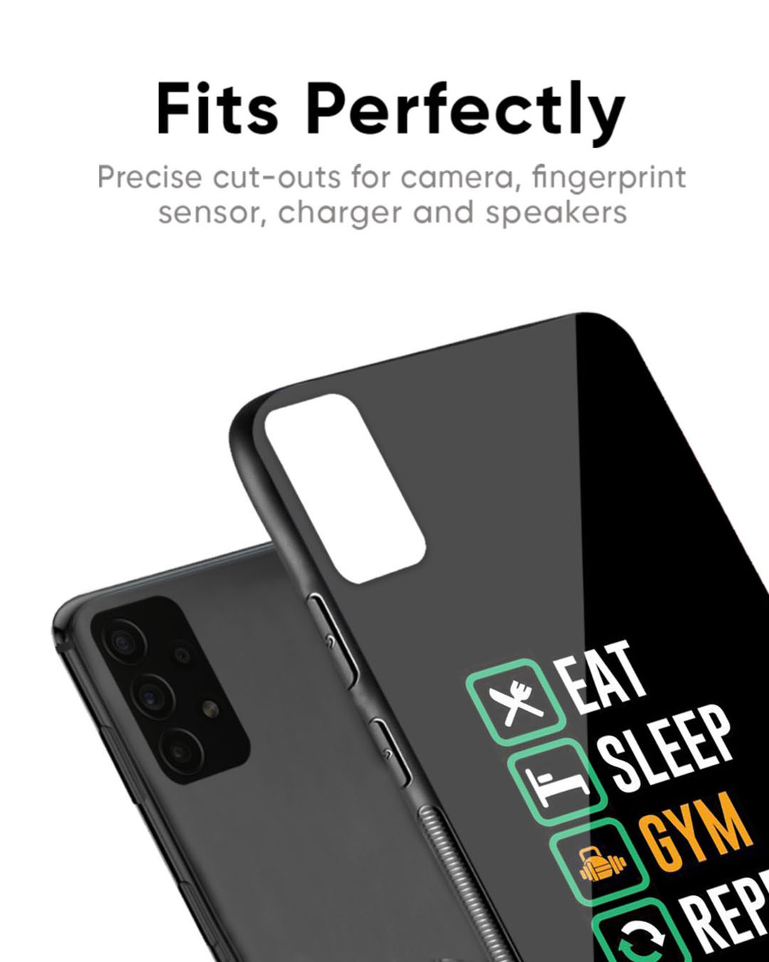 Shop Daily Routine Premium Glass Case for OnePlus 6T (Shock Proof, Scratch Resistant)-Back
