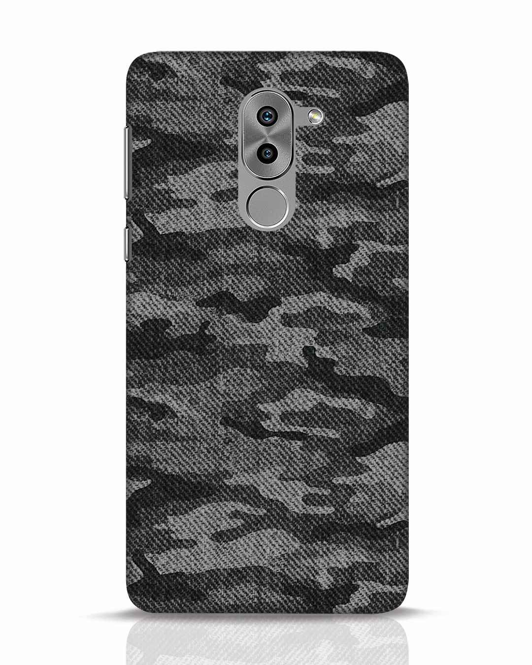 Dark Camo Huawei Honor 6x Mobile Cover Huawei Honor 6X Mobile Covers Bewakoof.com