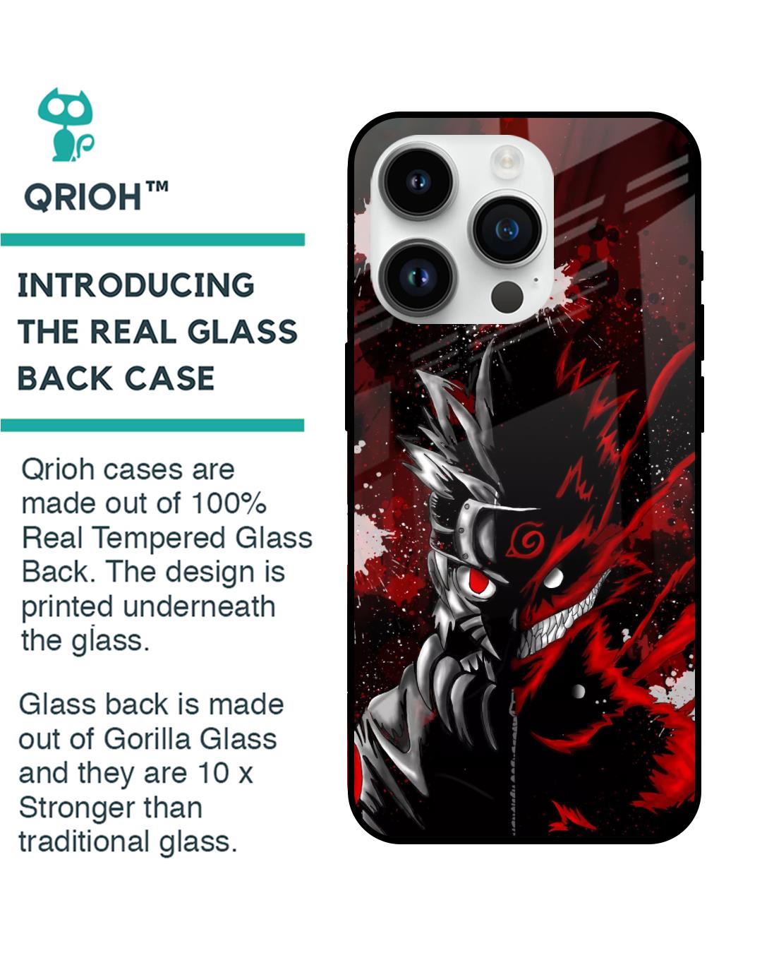 Shop Dark Character Premium Glass Case for Apple iPhone 14 Pro (Shock Proof,Scratch Resistant)-Back