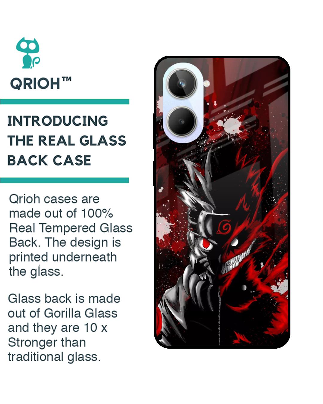 Shop Dark Character Premium Glass Case for Realme 10 5G(Shock Proof, Scratch Resistant)-Back