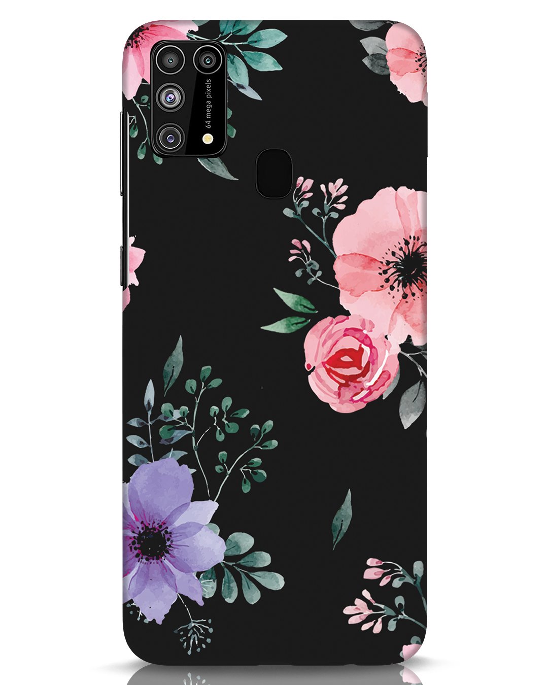 Buy Dark Florals Samsung Galaxy M31 Mobile Cover Online in India at ...