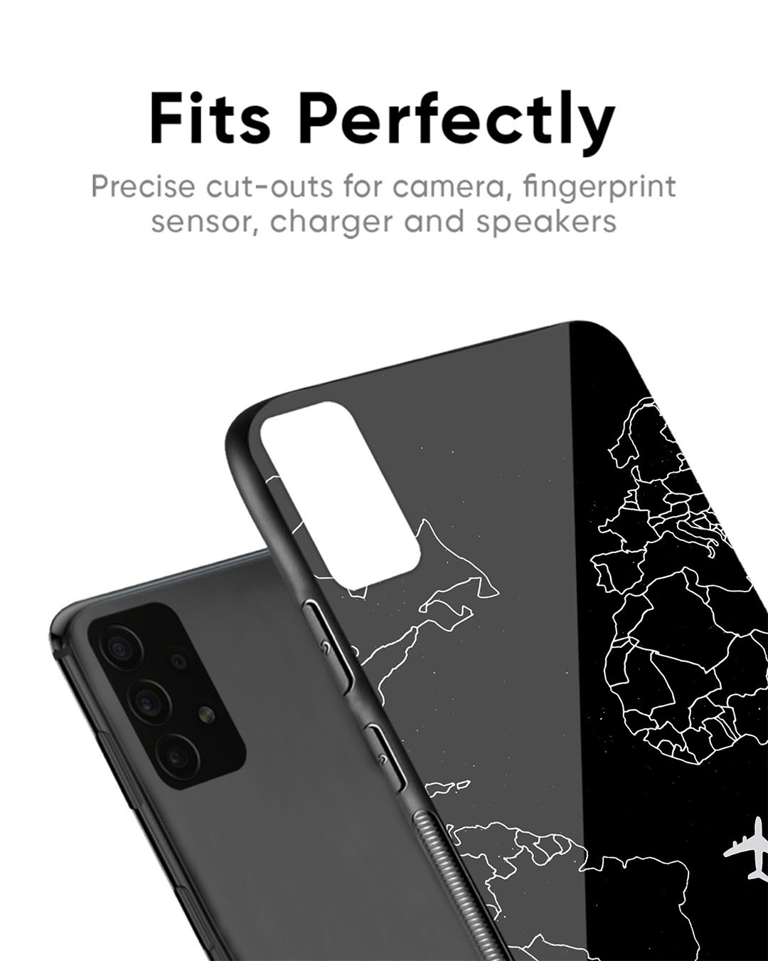 Shop Dark Fly Premium Glass Case for Oppo Reno11 5G(Shock Proof, Scratch Resistant)-Back