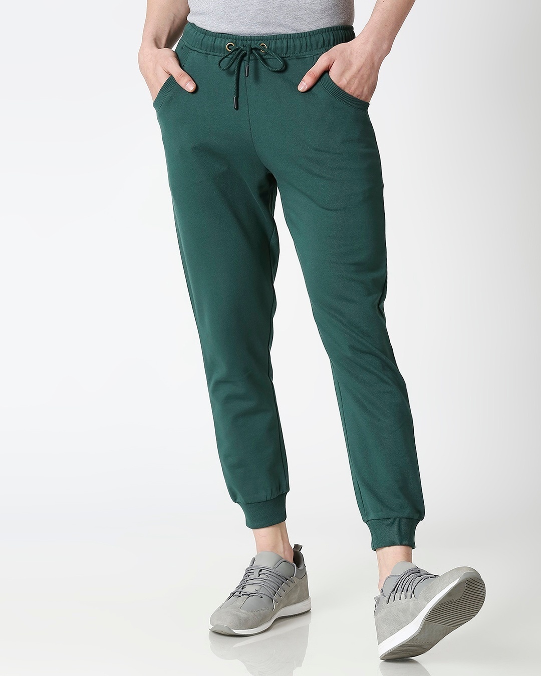 Dark Forest Green Casual Jogger Pant