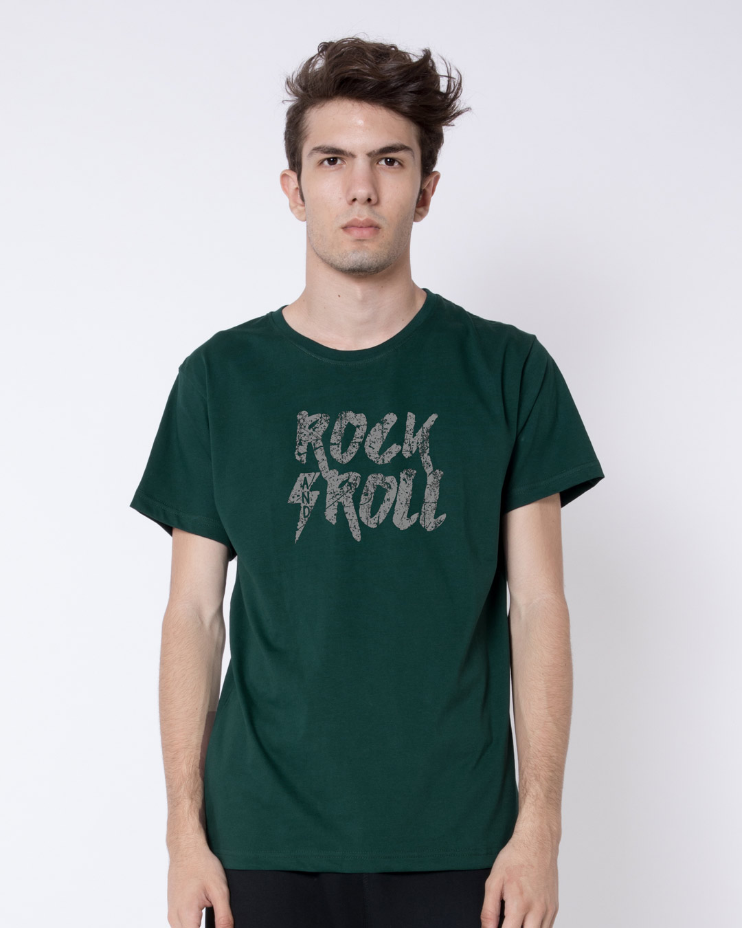 Shop Dark Rock And Roll Half Sleeve T-Shirt-Back