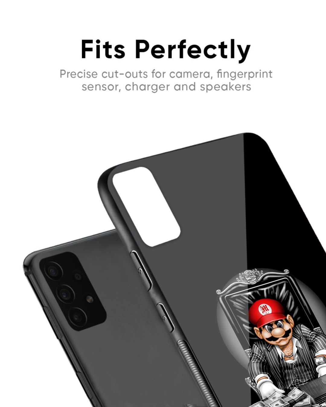 Shop Dark Secret Premium Glass Case for Realme 11 Pro+ 5G (Shock Proof, Scratch Resistant)-Back