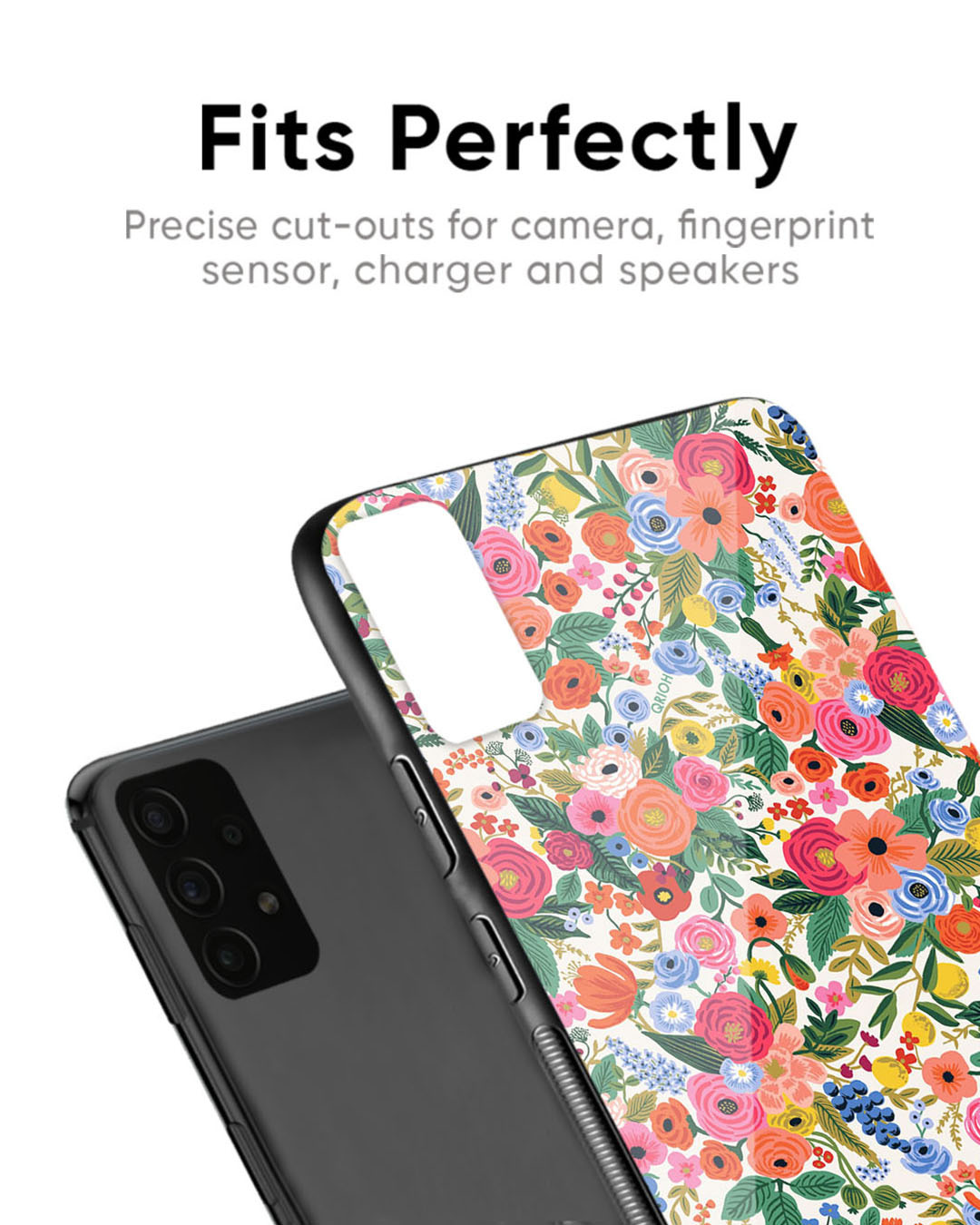 Shop Daylight Floral Art Premium Glass Case for OnePlus 6T (Shock Proof, Scratch Resistant)-Back