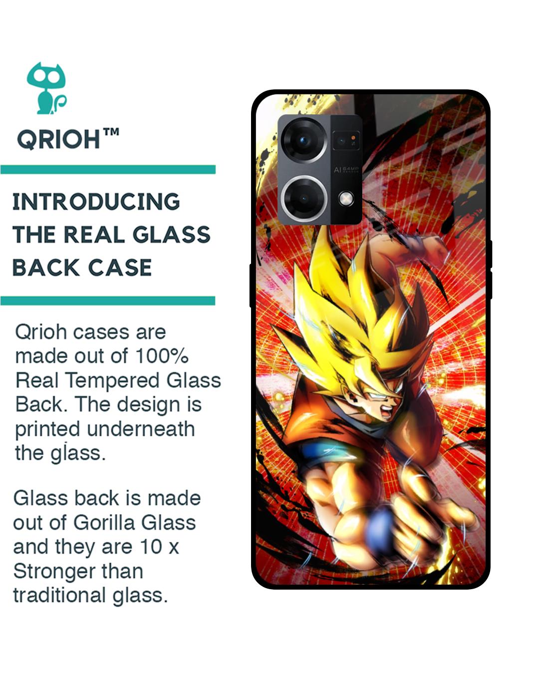 Shop DB Legend Premium Glass Case for Oppo F21s Pro (Shock Proof,Scratch Resistant)-Back