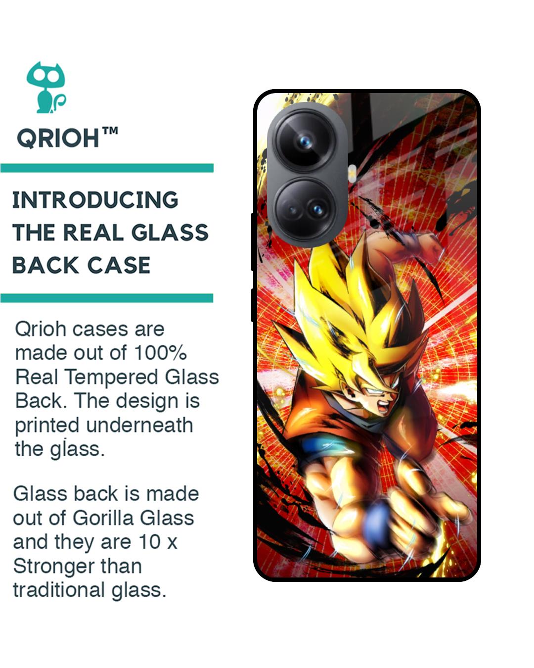 Shop DB Legend Premium Glass Case for Realme 10 Pro+ 5G(Shock Proof, Scratch Resistant)-Back