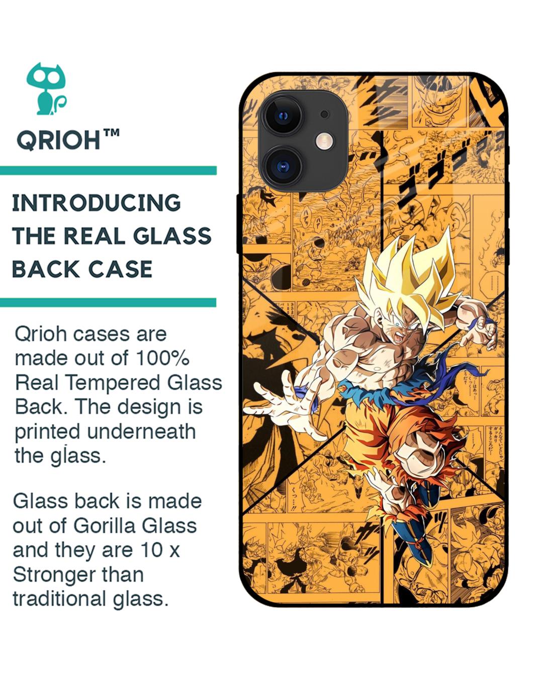 Shop DBz Super Premium Glass Case for Apple iPhone 12 (Shock Proof,Scratch Resistant)-Back