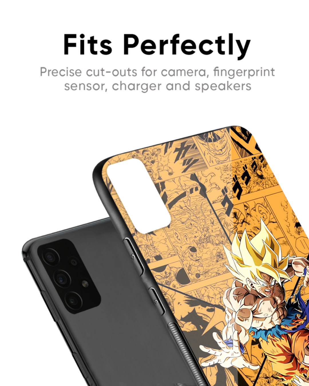 Shop DBz Super Premium Glass Case for Oppo Reno8T 5G (Shock Proof, Scratch Resistant)-Back