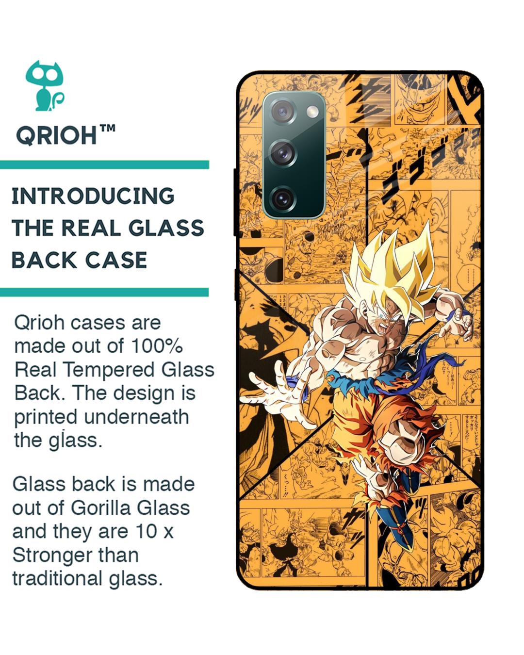Shop DBz Super Premium Glass Case for Samsung Galaxy S20 FE (Shock Proof,Scratch Resistant)-Back