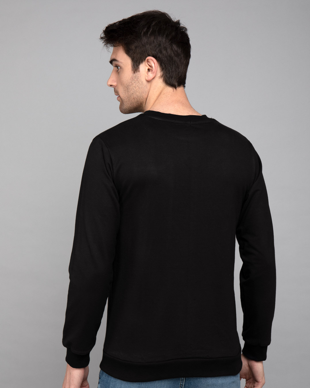 Shop Dc Logos Fleece Light Sweatshirt (DCL)-Back