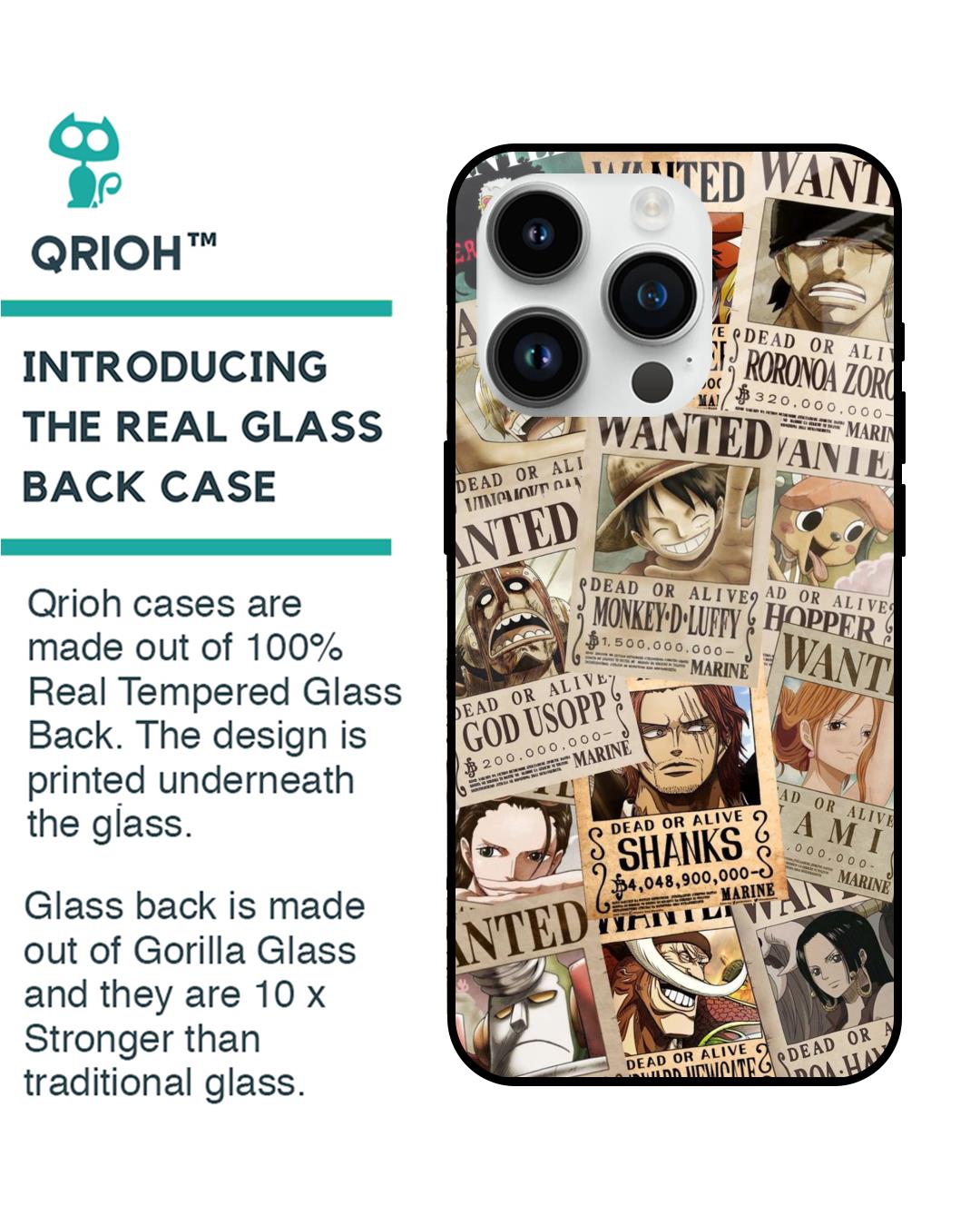 Shop Dead Or Alive Premium Glass Case for Apple iPhone 14 Pro (Shock Proof,Scratch Resistant)-Back