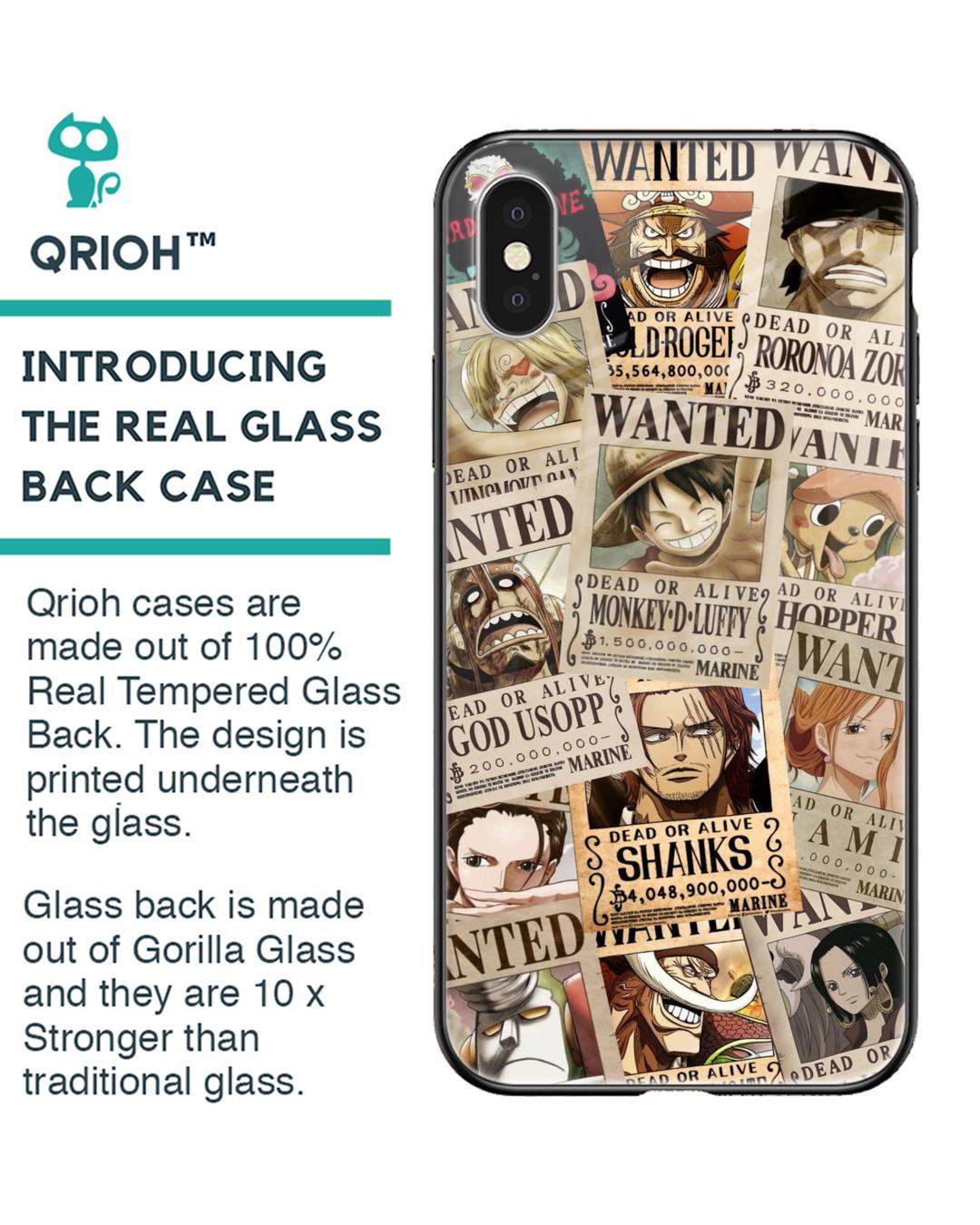 Shop Dead Or Alive Premium Glass Case for Apple iPhone X (Shock Proof,Scratch Resistant)-Back