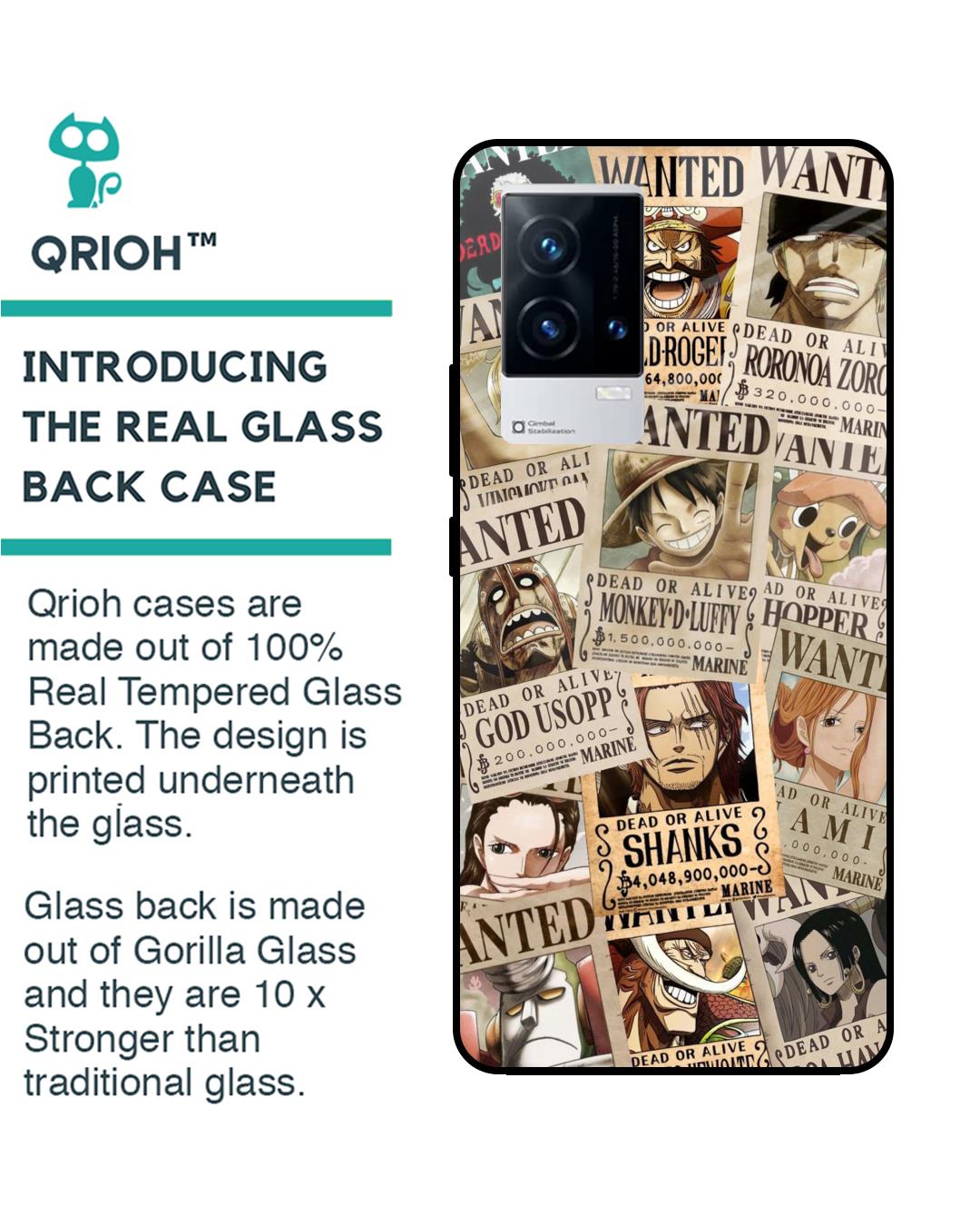 Shop Dead Or Alive Premium Glass Case for IQOO 9 5G (Shock Proof,Scratch Resistant)-Back