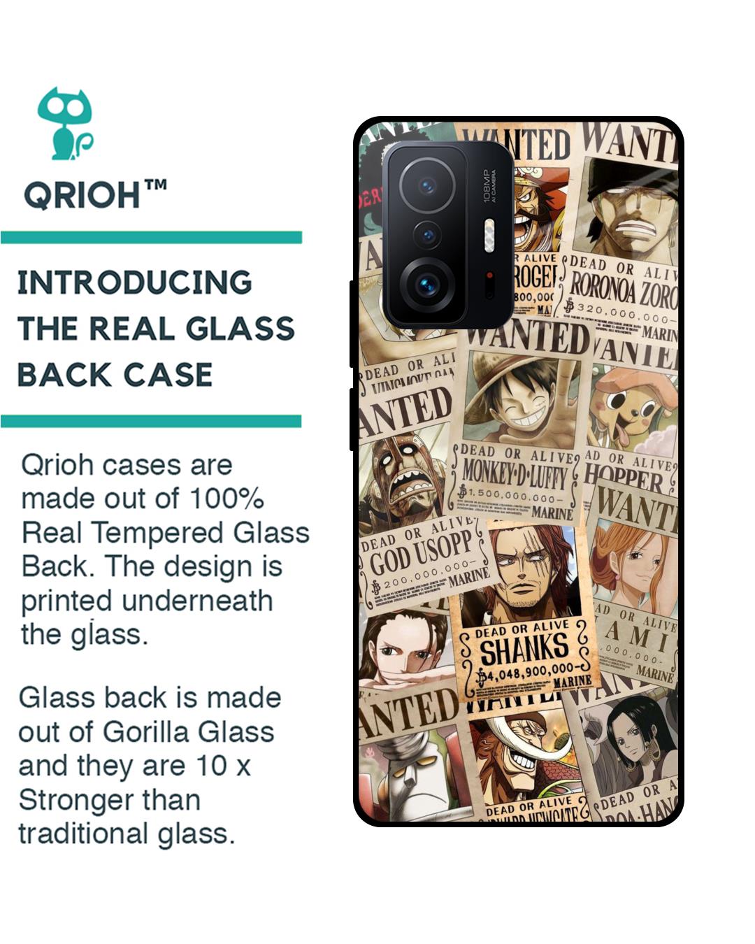 Shop Dead Or Alive Premium Glass Case for Mi 11T Pro 5G (Shock Proof,Scratch Resistant)-Back