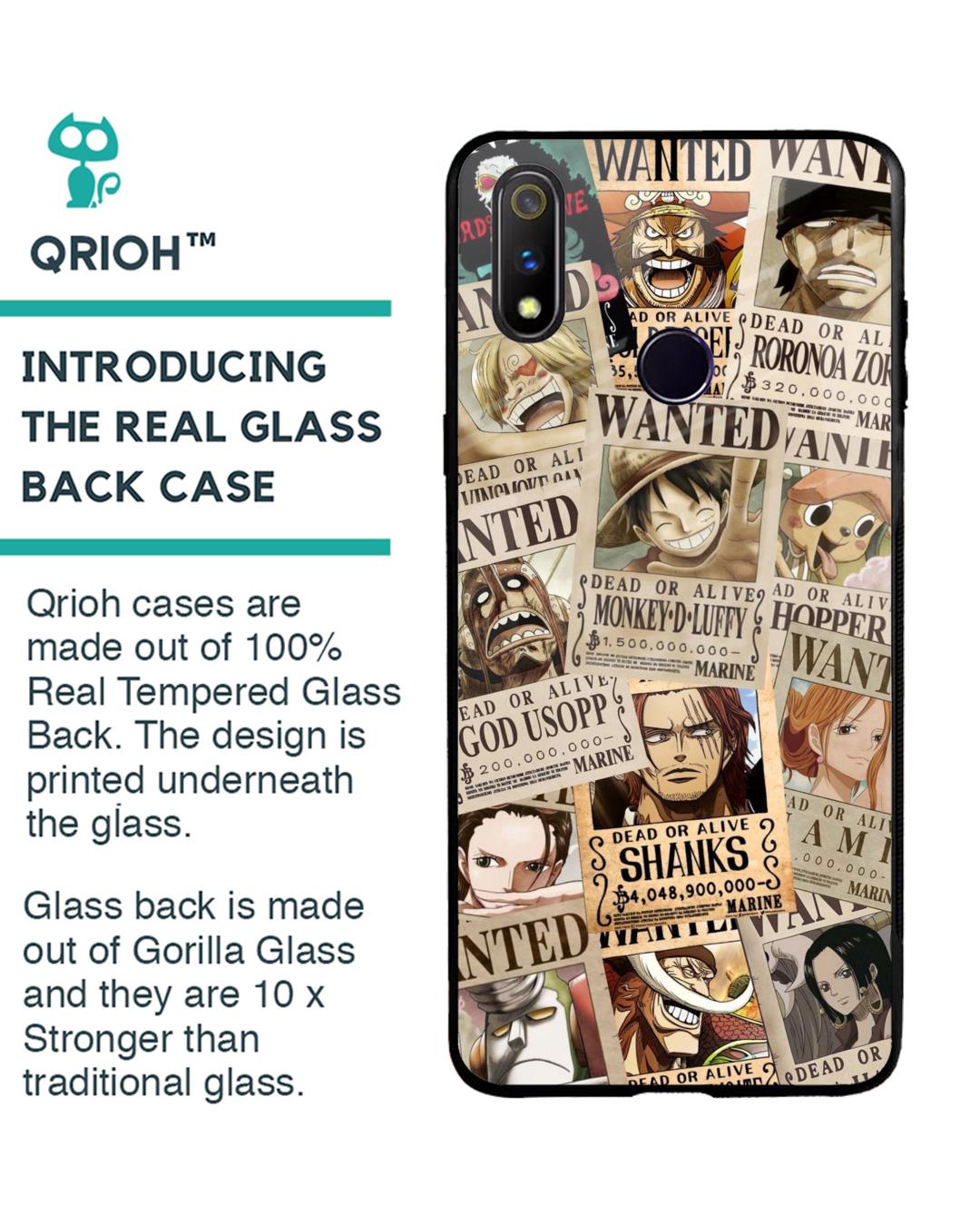 Shop Dead Or Alive Premium Glass Case for Realme 3 Pro (Shock Proof, Scratch Resistant)-Back