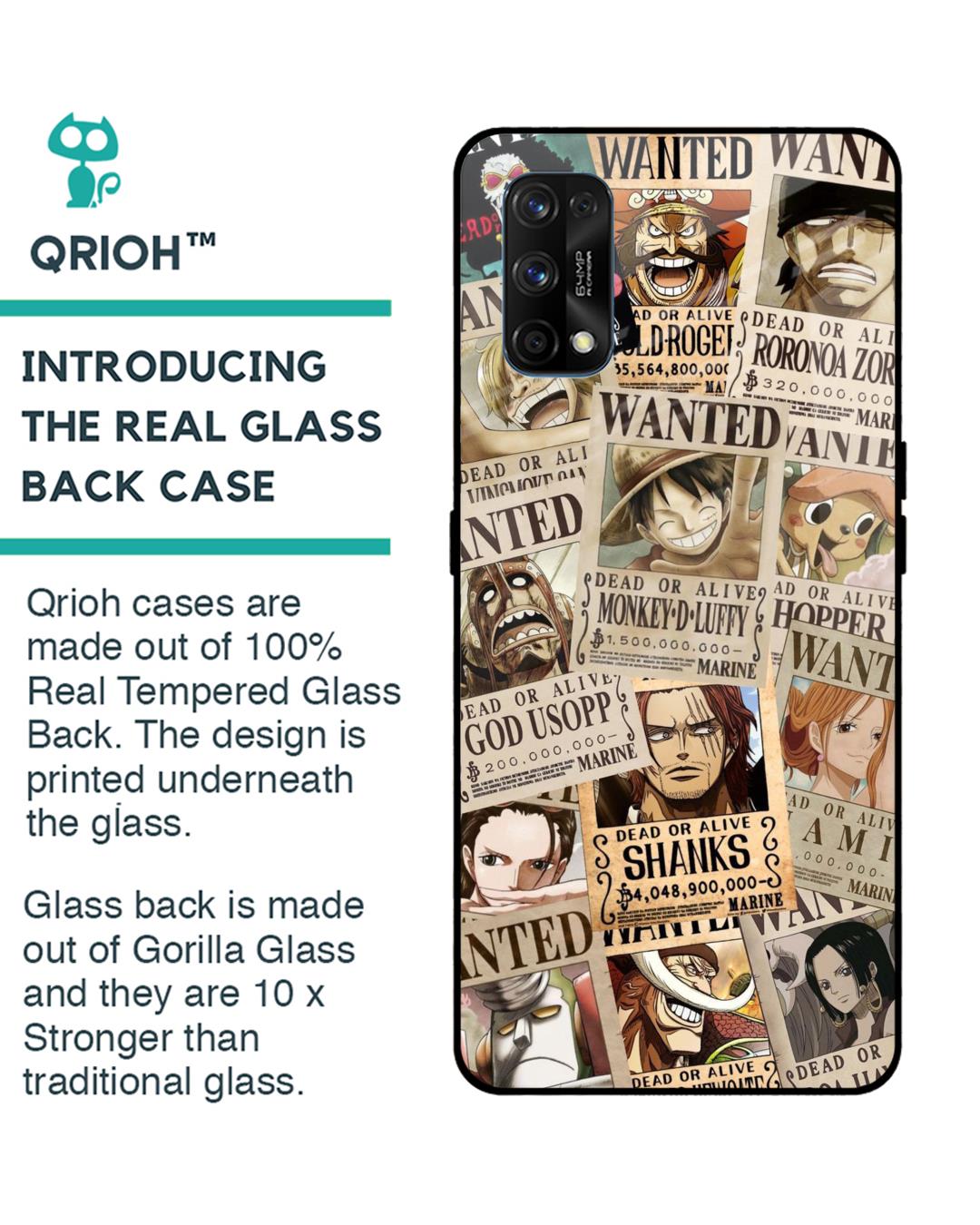 Shop Dead Or Alive Premium Glass Case for Realme 7 pro (Shock Proof, Scratch Resistant)-Back