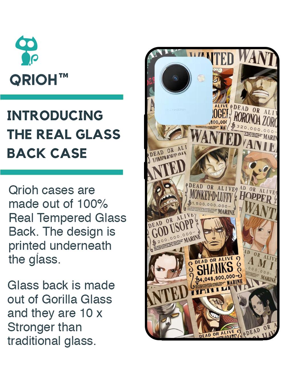 Shop Dead Or Alive Premium Glass Case for Realme C30(Shock Proof, Scratch Resistant)-Back
