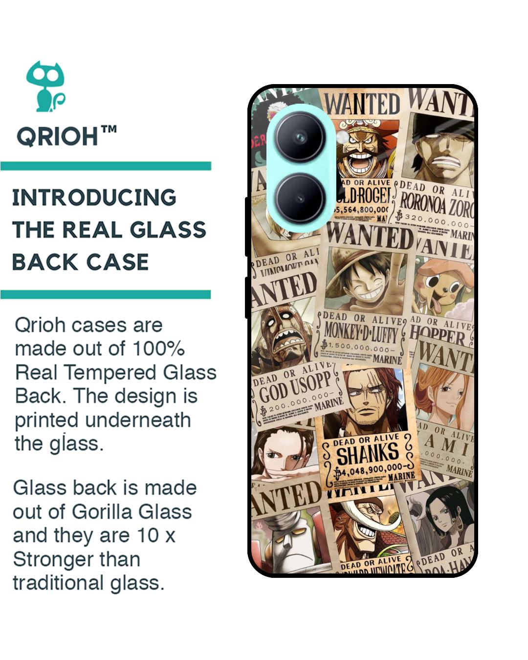 Shop Dead Or Alive Premium Glass Case for Realme C33(Shock Proof, Scratch Resistant)-Back