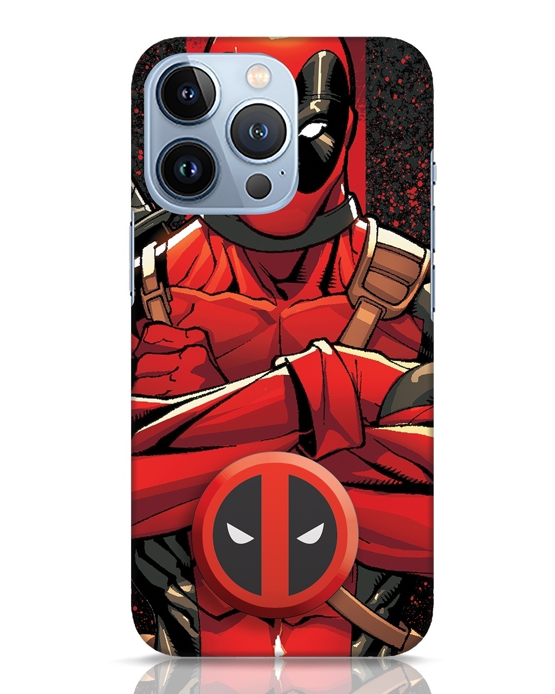 Buy Deadpool 3D Designer Cover for iPhone 13 Pro Online in India at ...