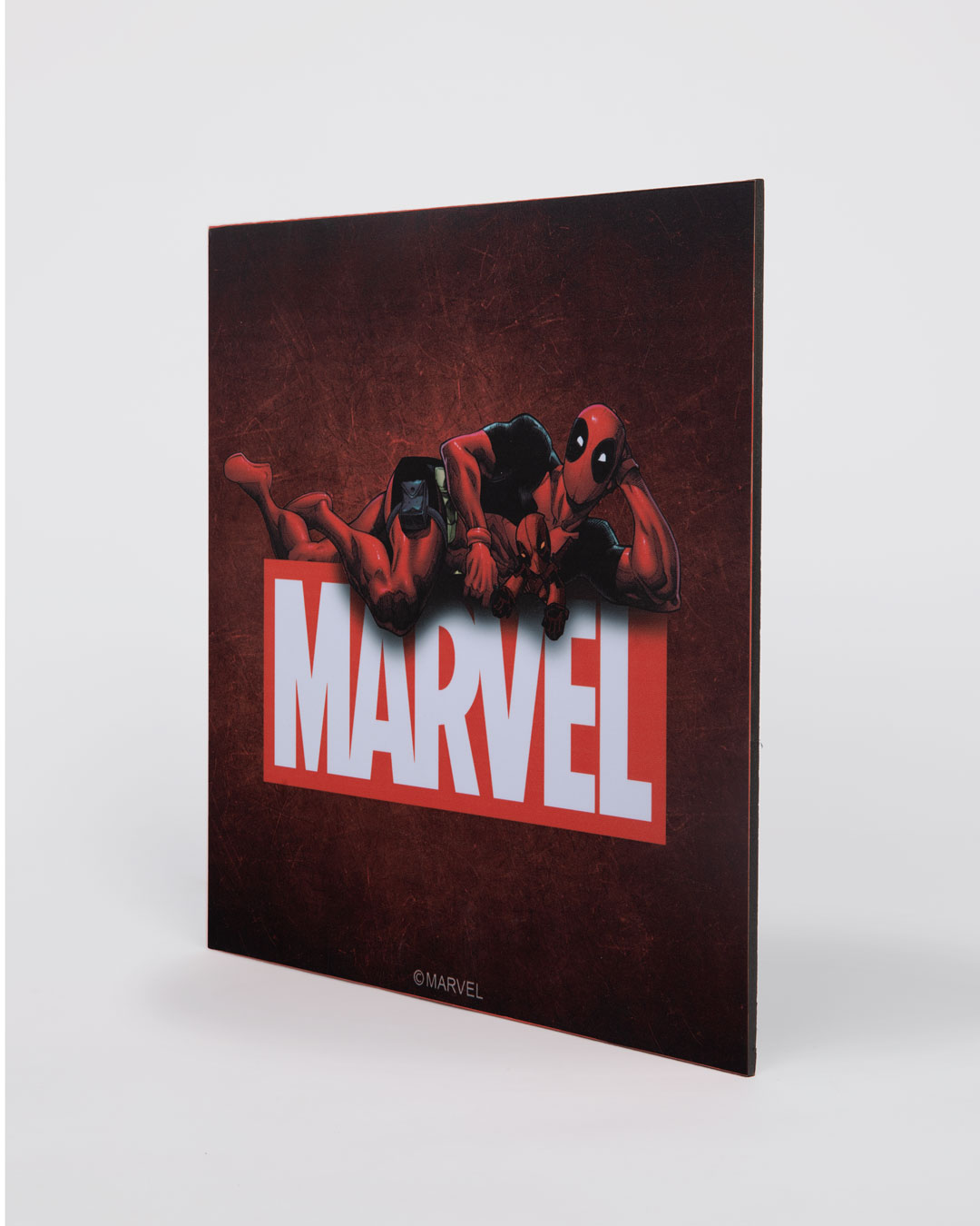 Shop Deadpool (Marvel) Square Graphic Board -12"x12" Multicolor-Back