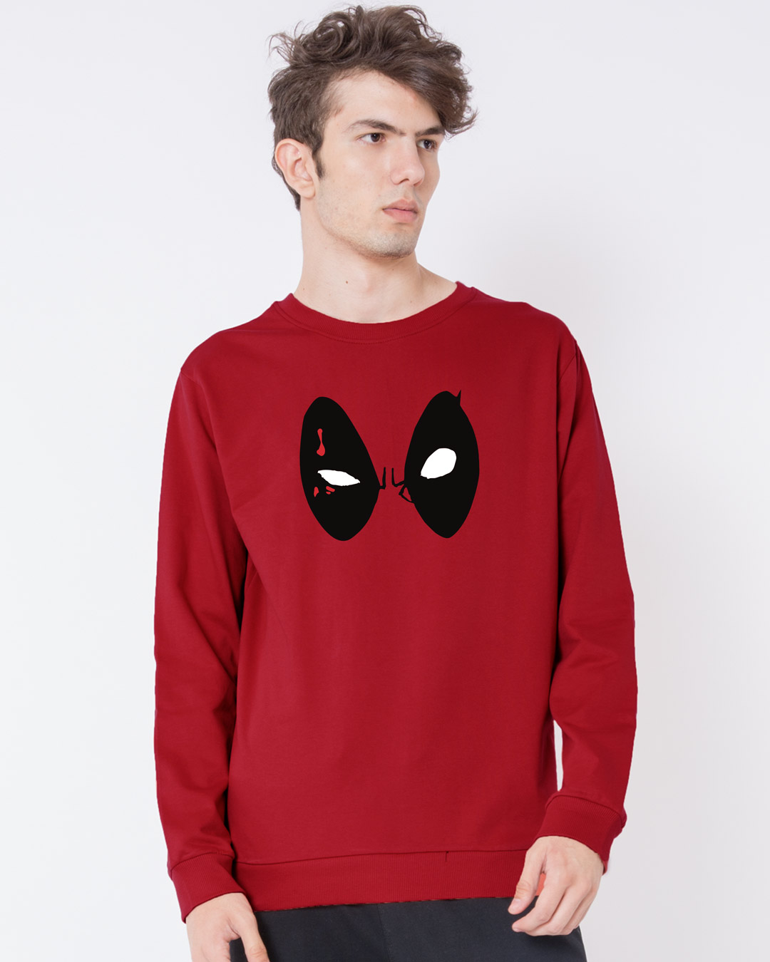 Deadpool Eyes Sweatshirt