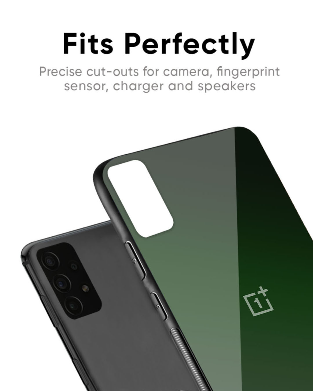 Shop Deep Forest Premium Glass Case for OnePlus 7 (Shock Proof, Scratch Resistant)-Back