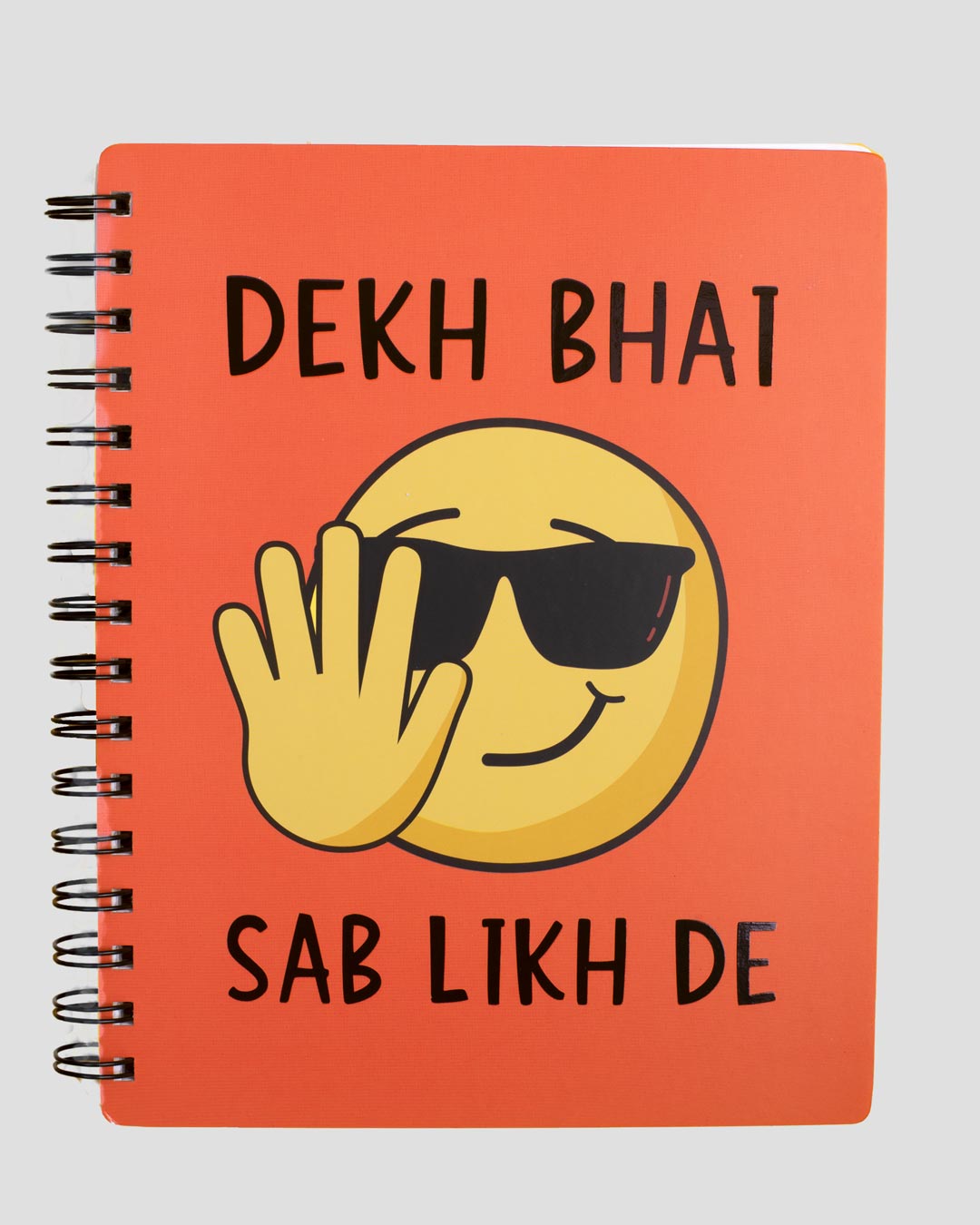 Buy Dekh Bhai Spiral Notebook Online in India at Bewakoof