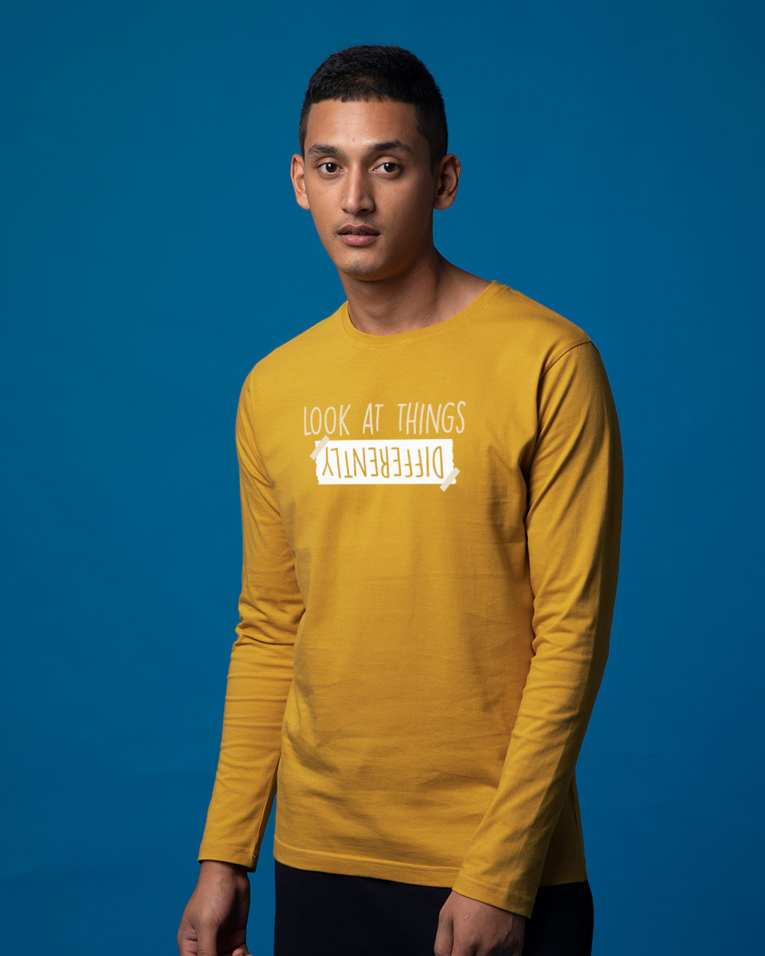 Shop Differently Full Sleeve T-Shirt-Back