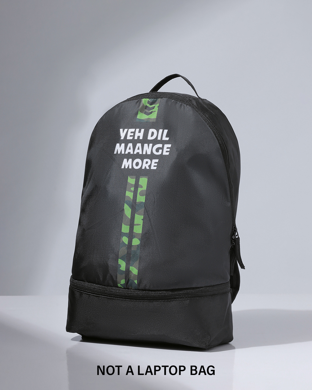 Shop Dil Mange More Small Backpack-Front