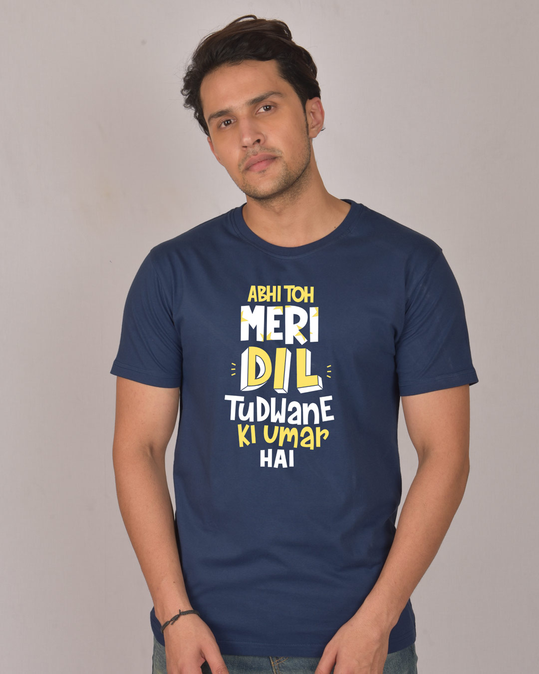 Shop Dil Tudwane Ki Umar Half Sleeve T-Shirt-Back