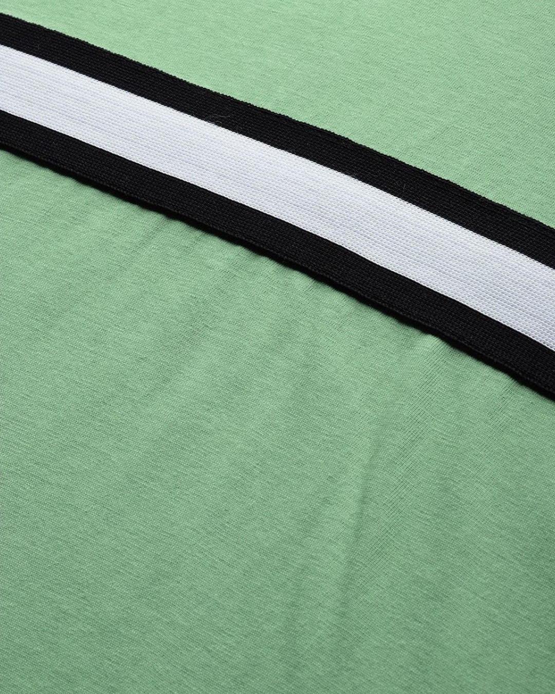Shop Men's Green Solid T-shirt-Back