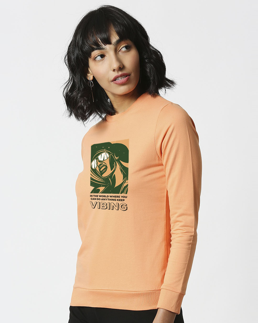 Shop Do Anything Fleece Sweatshirt-Back