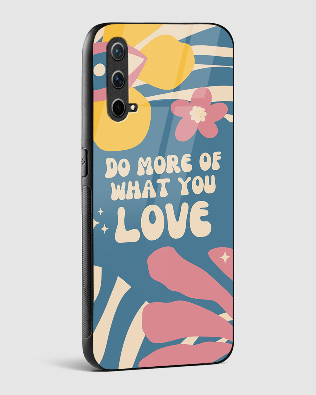 Shop Do More Of What You Love Premium Glass Case for OnePlus Nord CE 5G-Back