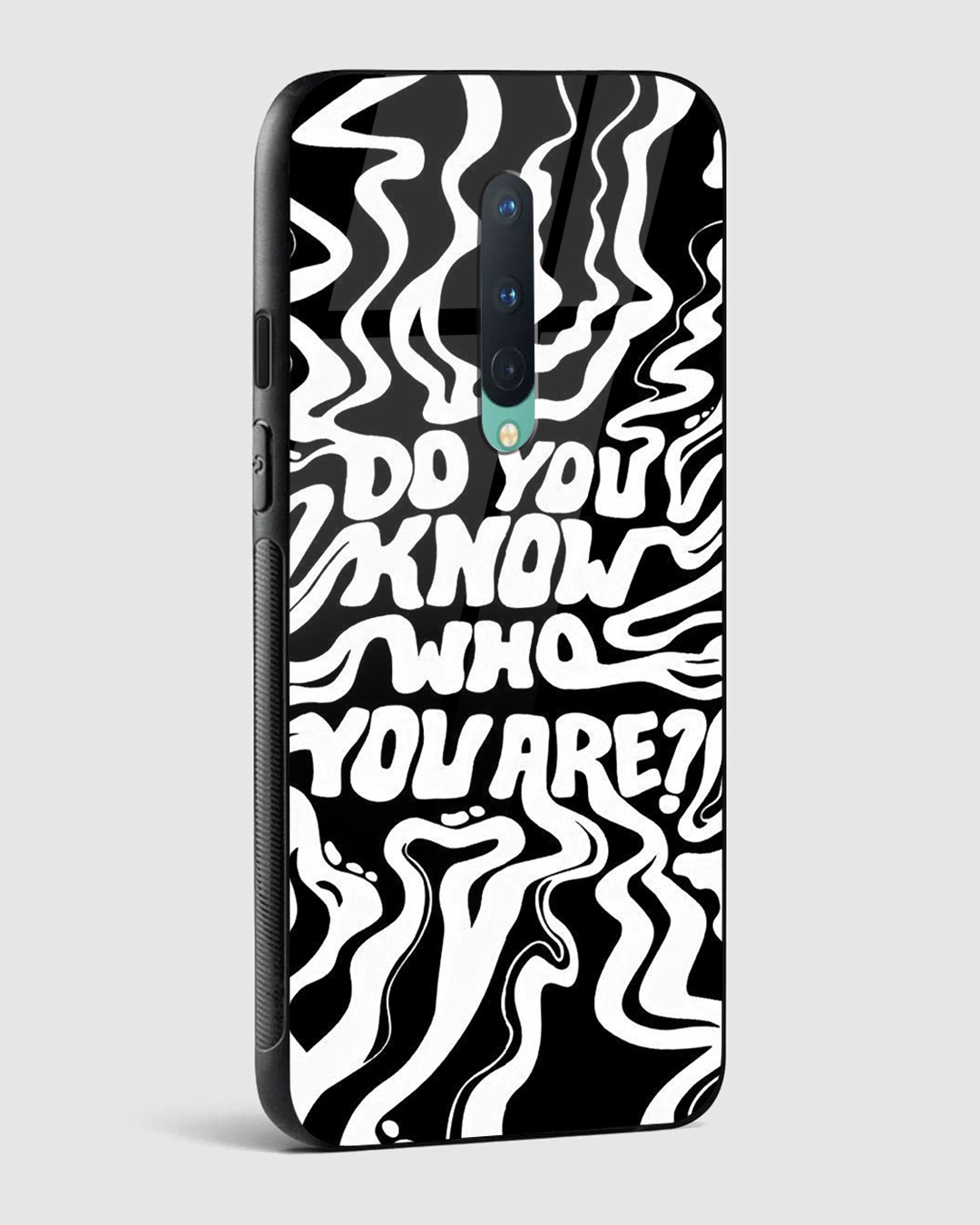 Shop Do You Know Who You Are Premium Glass Case for OnePlus 8-Back