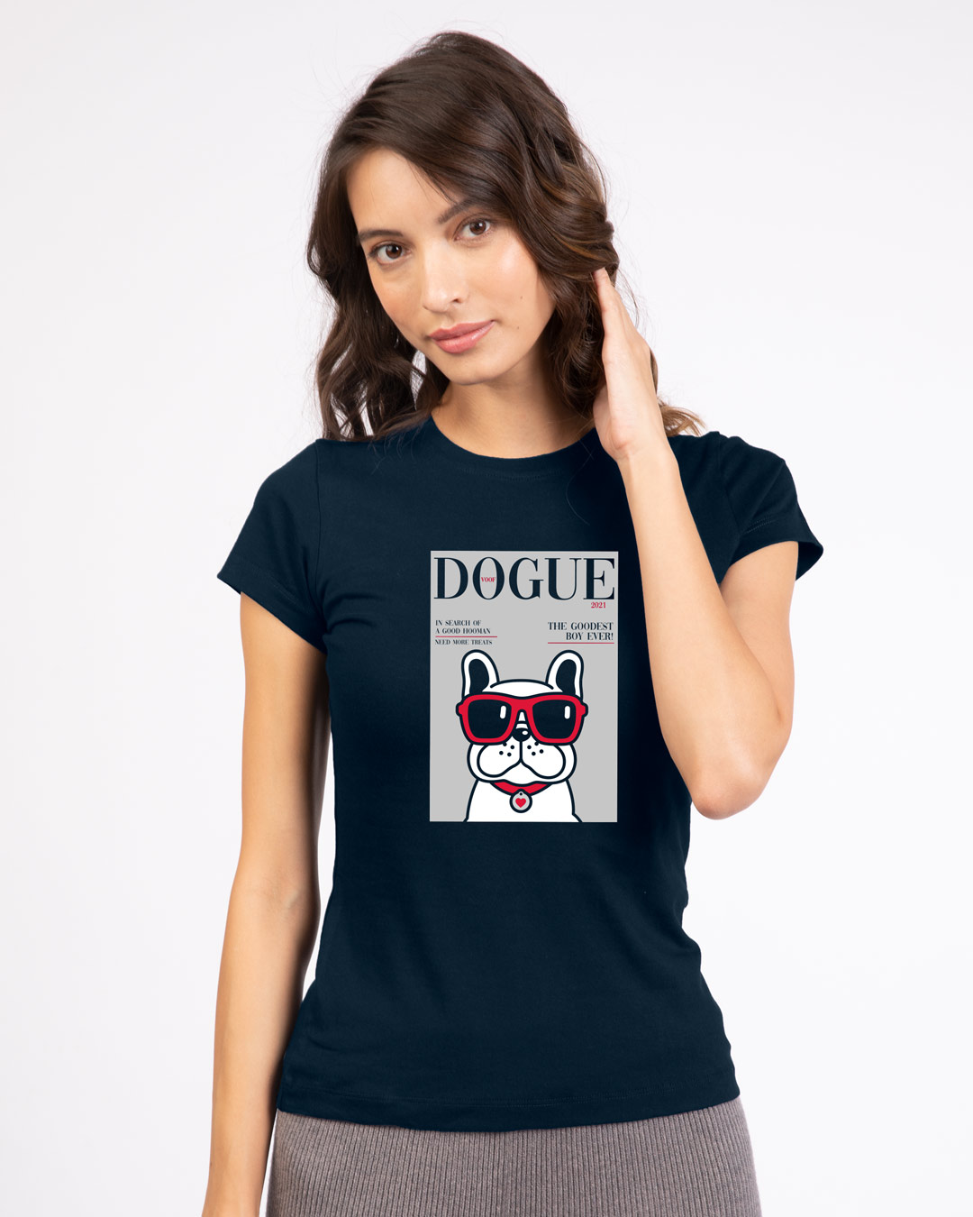 Shop Dogue Half Sleeve T-Shirt-Back