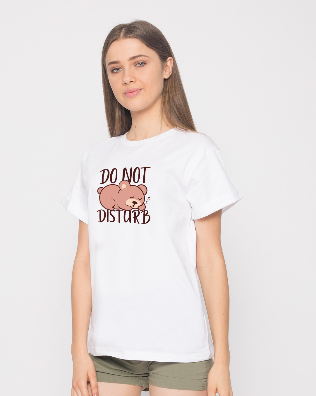 Shop Don't Disturb Boyfriend T-Shirt-Back