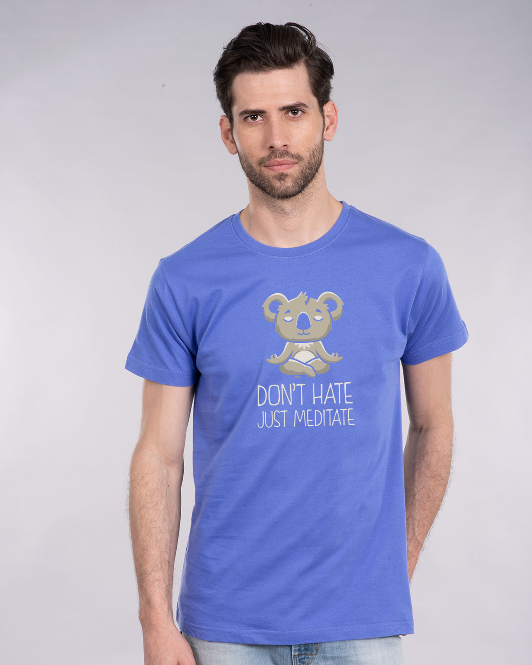Shop Don't Hate Half Sleeve T-Shirt-Back