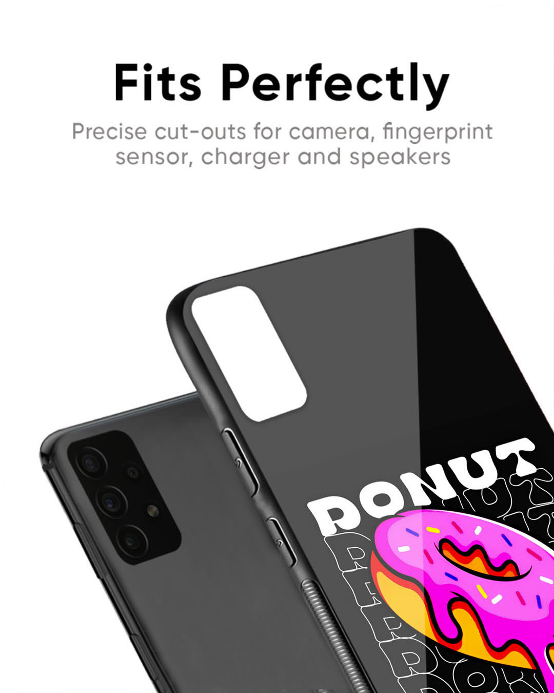 Shop Don't Worry Premium Glass Case for OnePlus Nord CE 2 Lite 5G (Shock Proof, Scratch Resistant)-Back