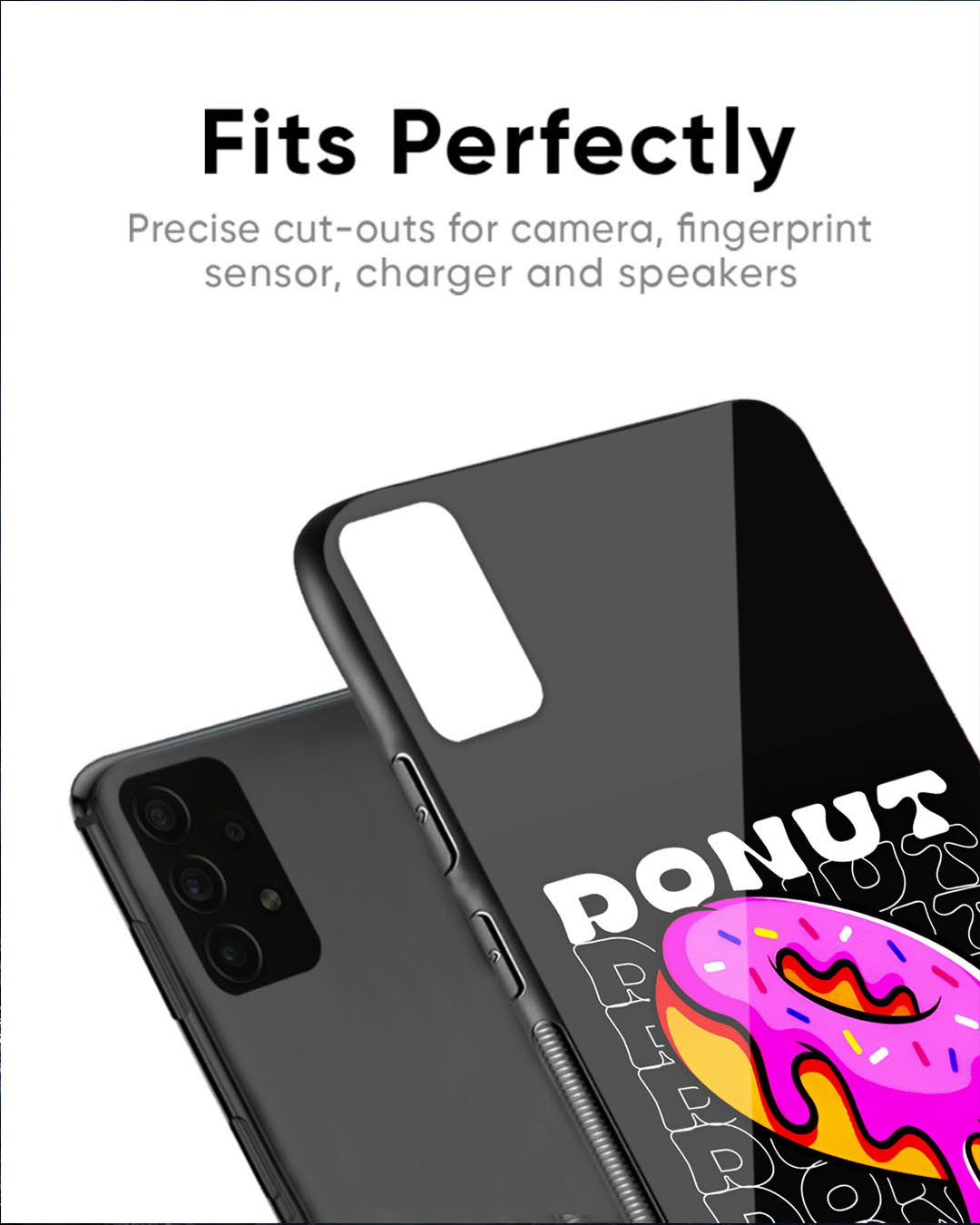 Shop Don't Worry Premium Glass Case for OnePlus Nord CE4 5G(Shock Proof, Scratch Resistant)-Back