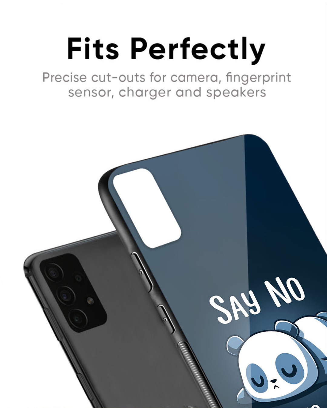 Shop Done Nothing Premium Glass Case for OnePlus 9R (Shock Proof, Scratch Resistant)-Back