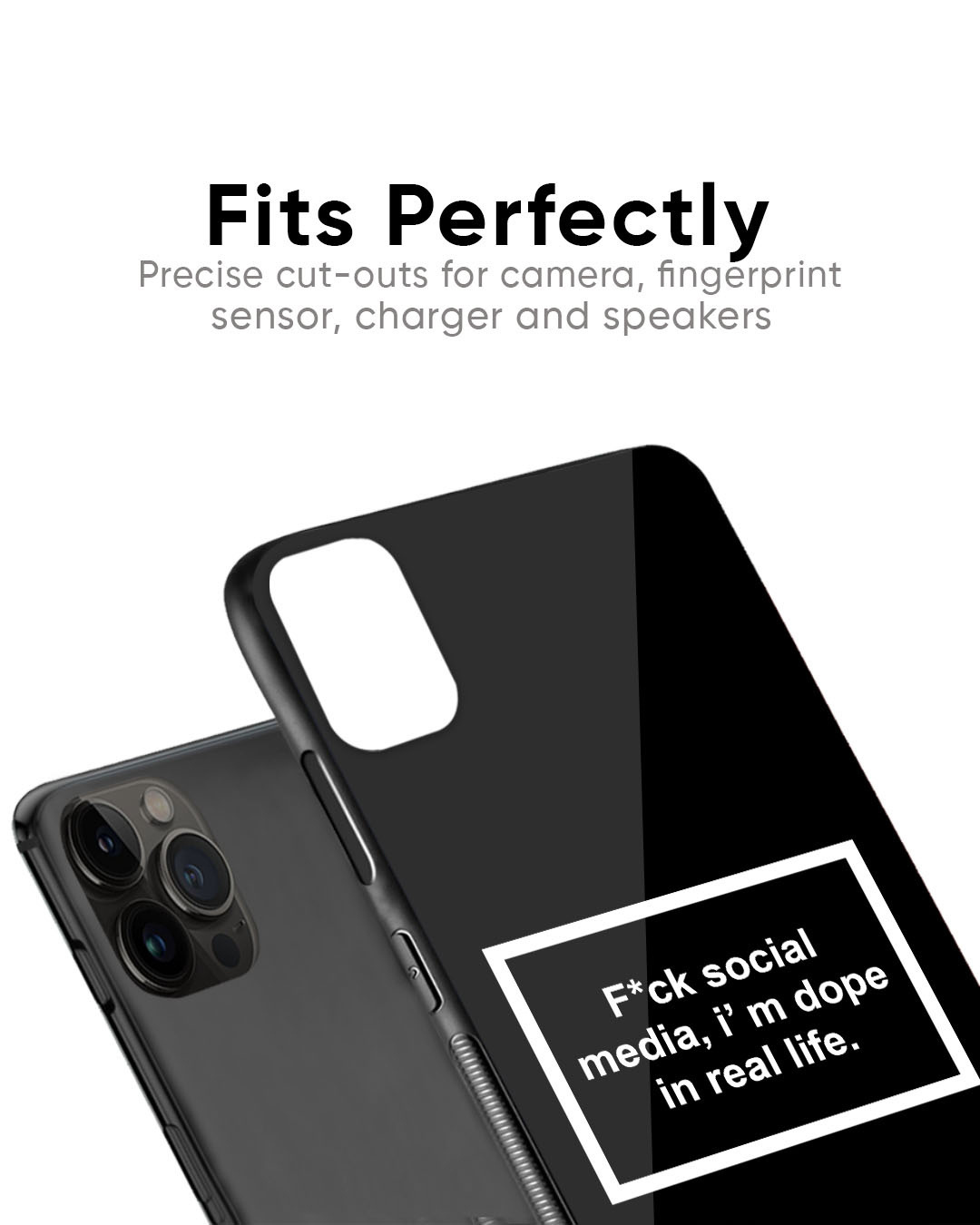 Shop Dope In Life Premium Glass Case for Apple iPhone 15 Plus (Shock Proof, Scratch Resistant)-Back