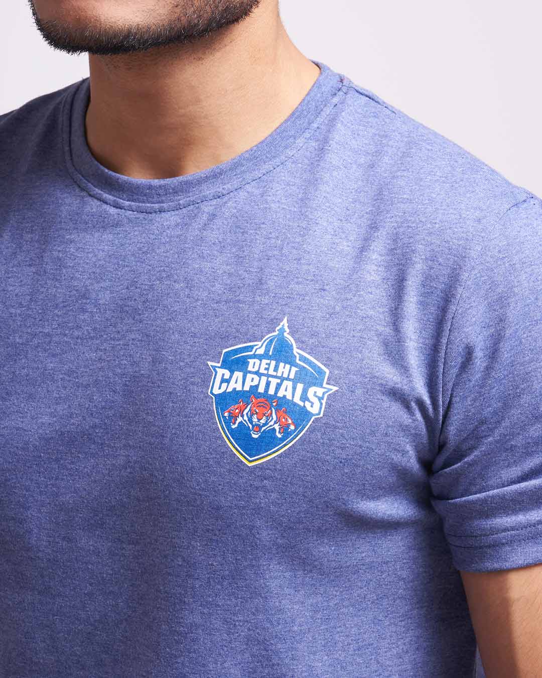 Shop Official DC: Shreyas Fan Jersey (Blue)-Back