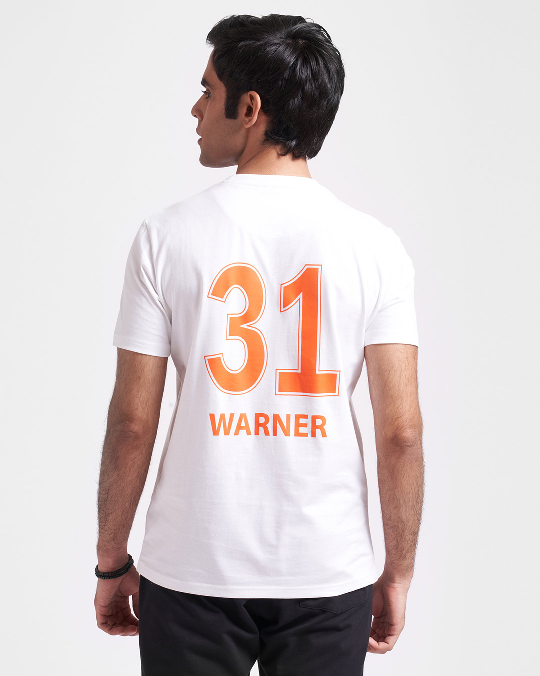 Shop Official SRH: Warner Fan Jersey (White)-Back