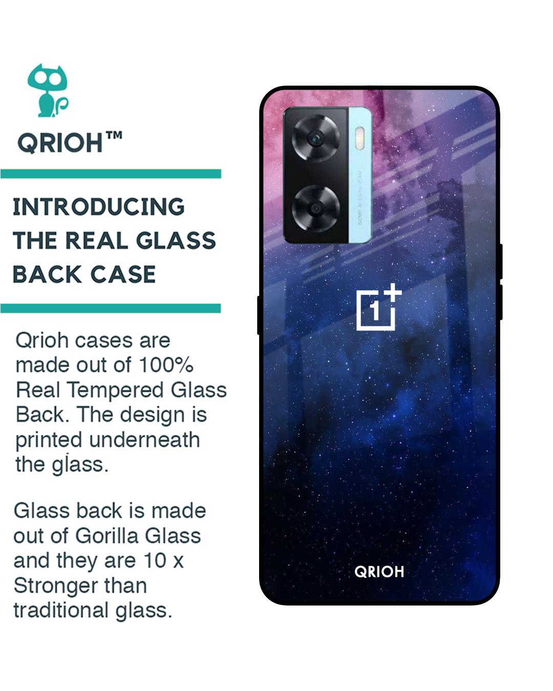 Shop Dreamzone Printed Premium Glass Case For OnePlus Nord N20 SE (Shock Proof,Scratch Resistant)-Back